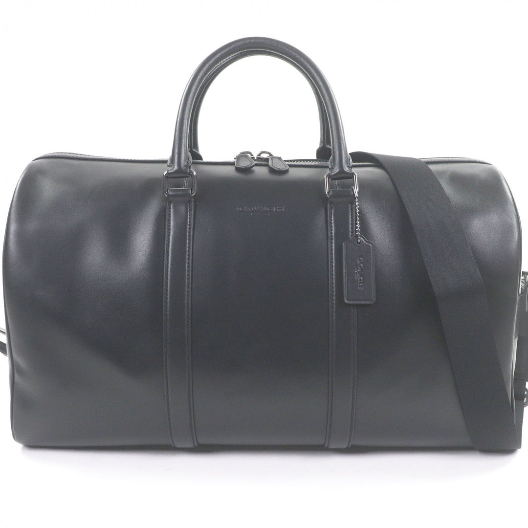 Pristine COACH Boston bag Ventura Bag 2WAY black Refined Calf Leather