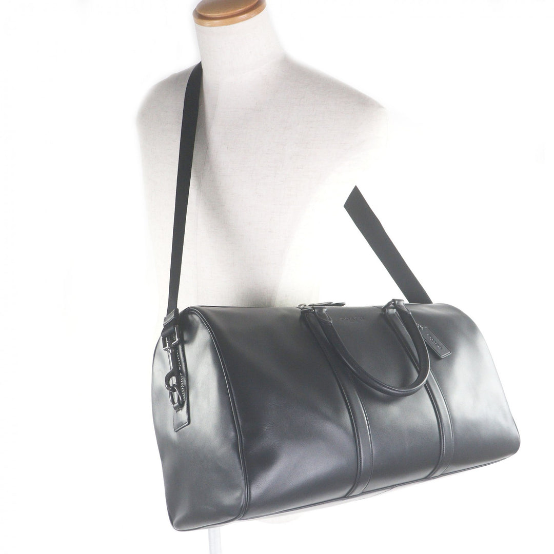 Pristine COACH Boston bag Ventura Bag 2WAY black Refined Calf Leather