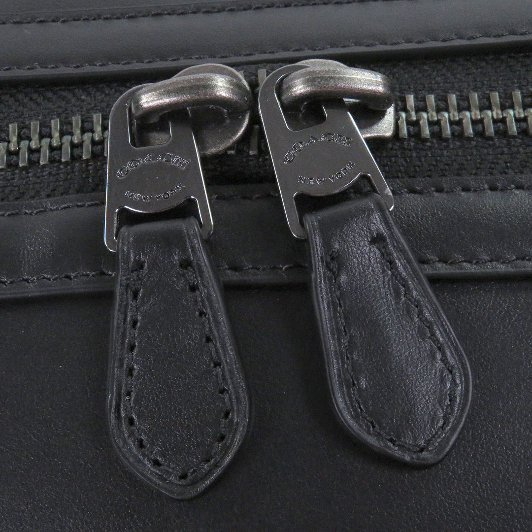 Pristine COACH Boston bag Ventura Bag 2WAY black Refined Calf Leather