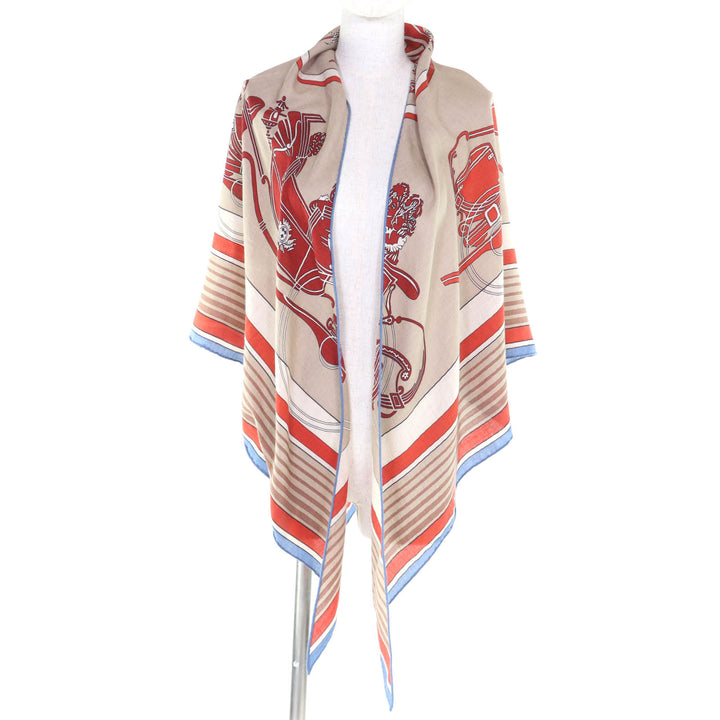 Pristine HERMES Stall Ex Libris Ex Libris cashmere Women