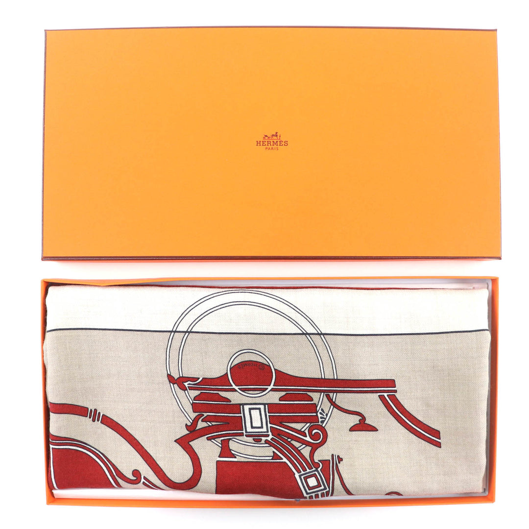 Pristine HERMES Stall Ex Libris Ex Libris cashmere Women