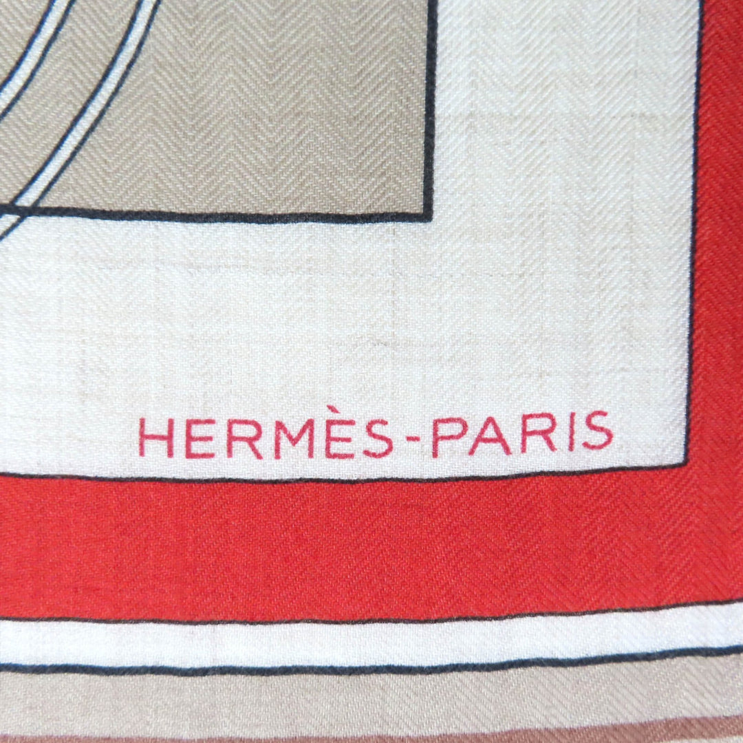 Pristine HERMES Stall Ex Libris Ex Libris cashmere Women