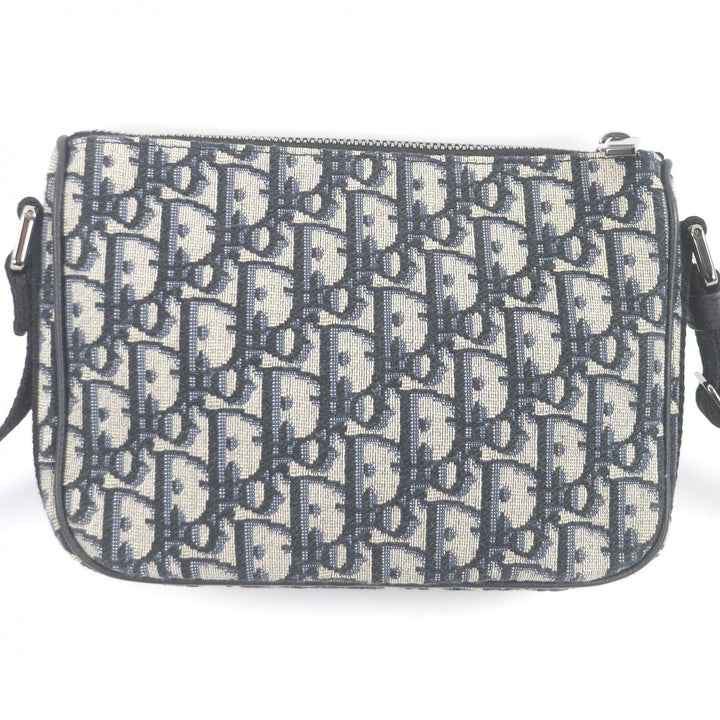 Great DIOR Shoulder Bag Dior 8 Buckle Oblique All-Over Pattern Beige
