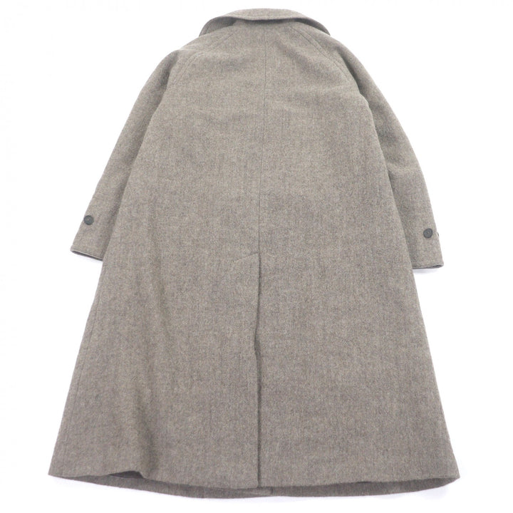 Excellent GIORGIO ARMANI Chester coat Brown wool mens 44