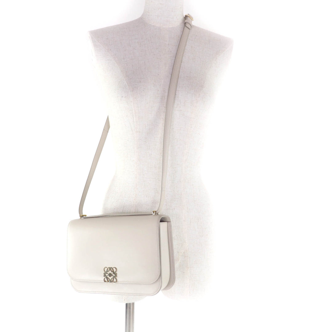 Great LOEWE Shoulder Bag Goya Medium Anagram leather leather Women