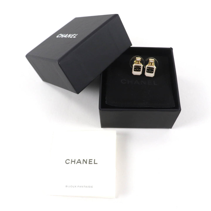 Excellent CHANEL Pierce COCO Mark Perfume Bottle gold ー Women C25C