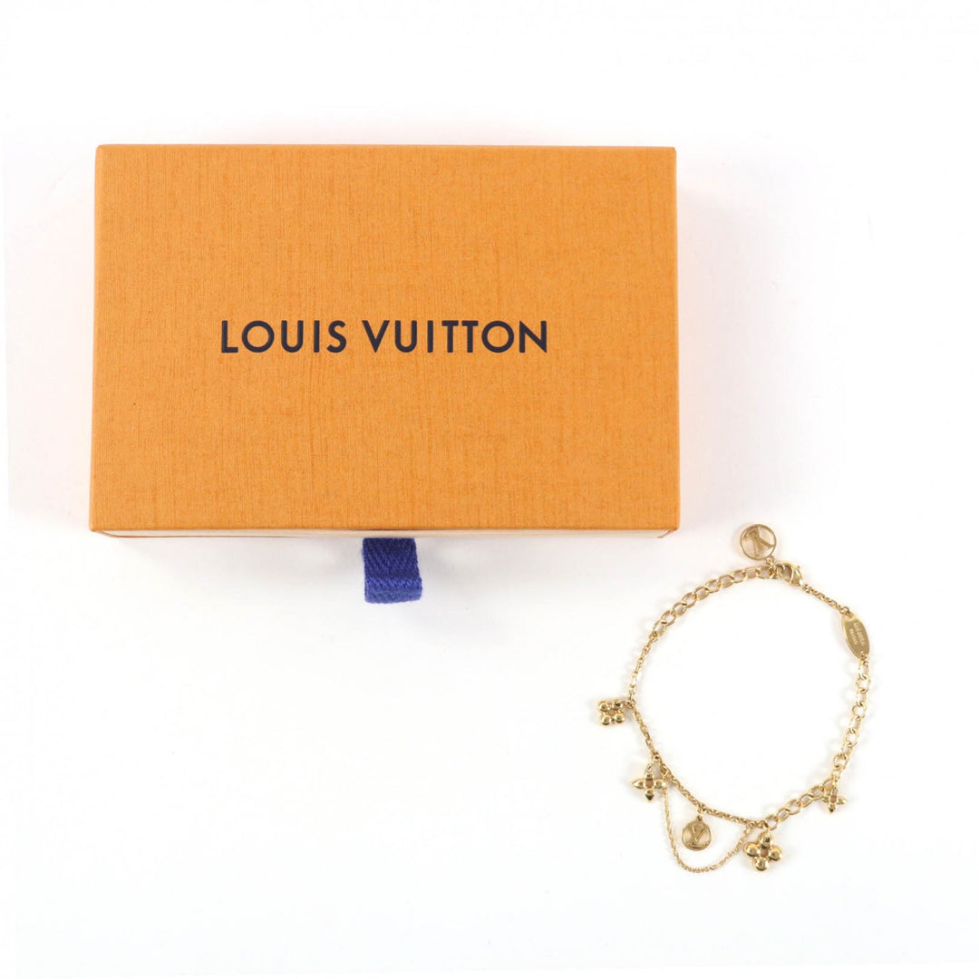 Very Good LOUIS VUITTON bracelet Bracelet Blooming gold Women M1485A