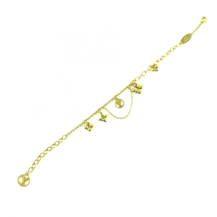 Very Good LOUIS VUITTON bracelet Bracelet Blooming gold Women M1485A