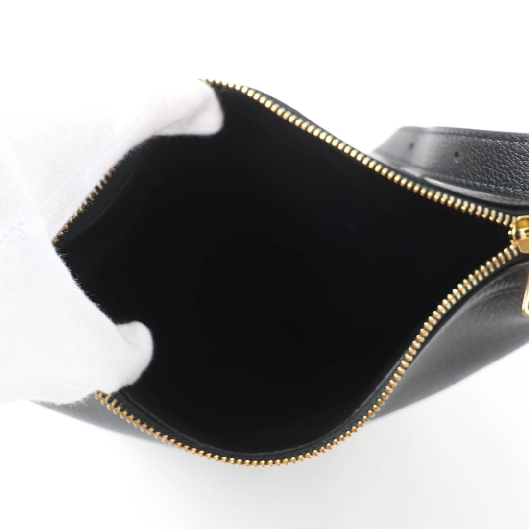 Excellent CELINE Shoulder Bag Cuir Triomphe Eloise Small 2-Way Handbag 11725