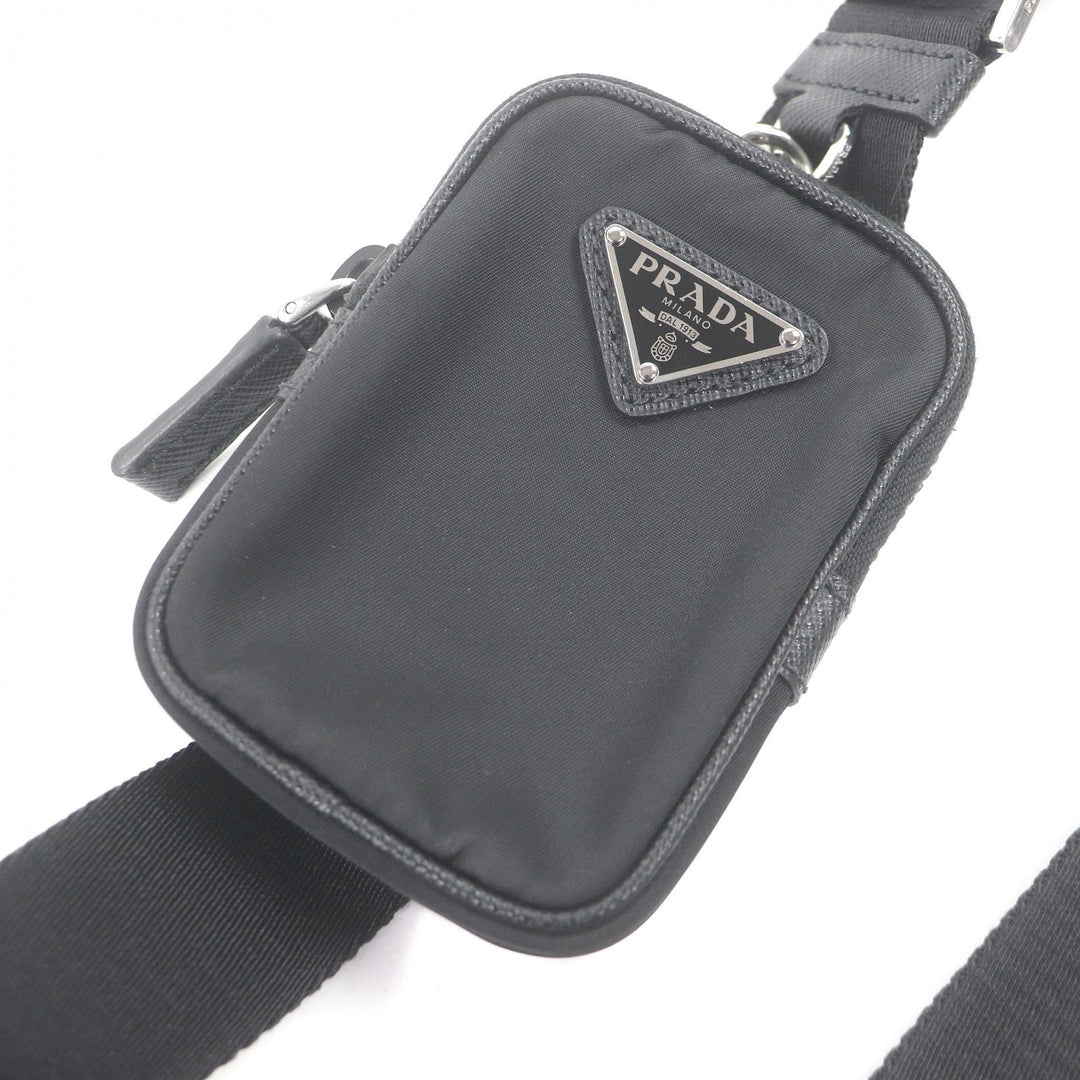 Great PRADA Shoulder Bag Triangle logo Re-Nylon pouch included