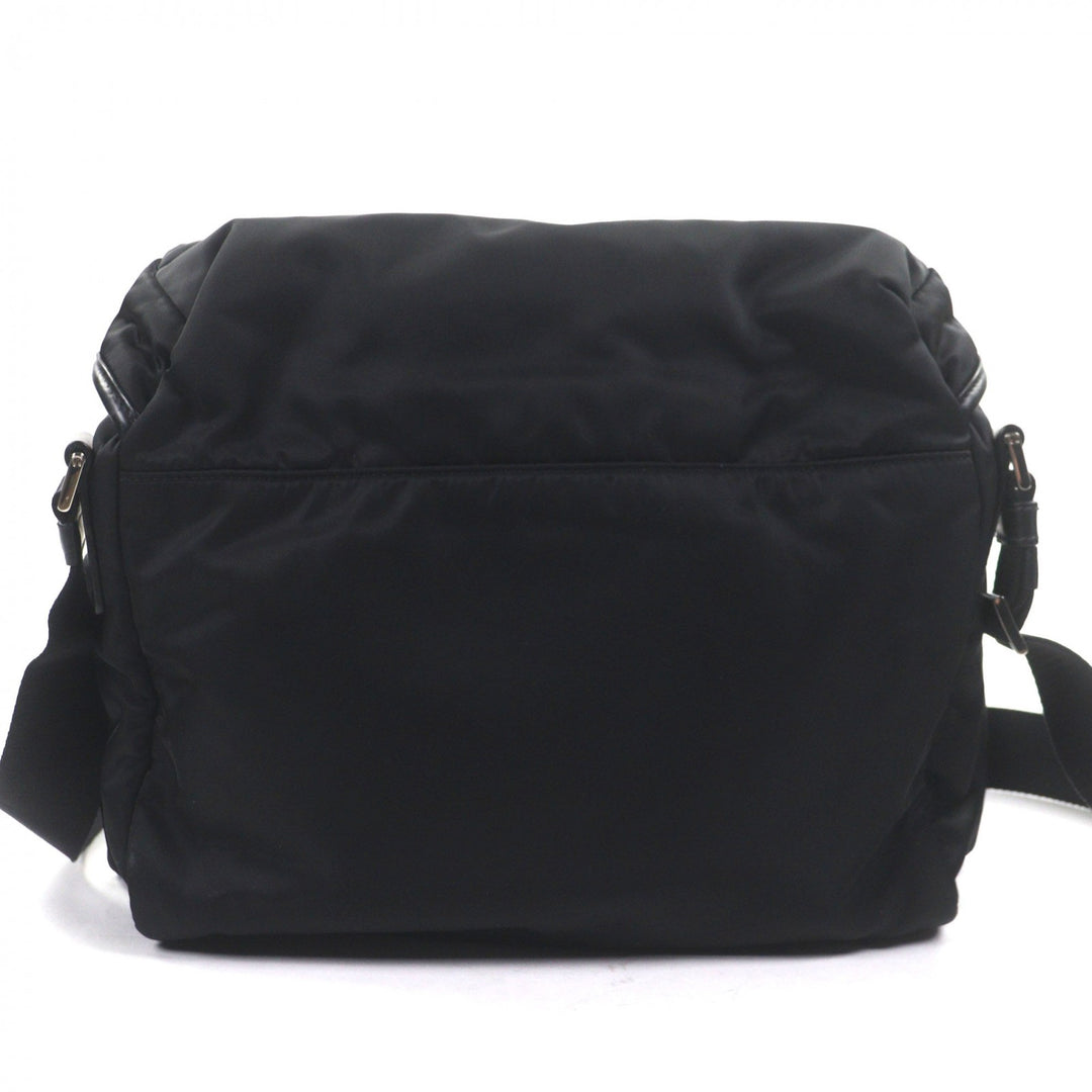 Very Good PRADA Shoulder Bag black Nylon mens 2VD062