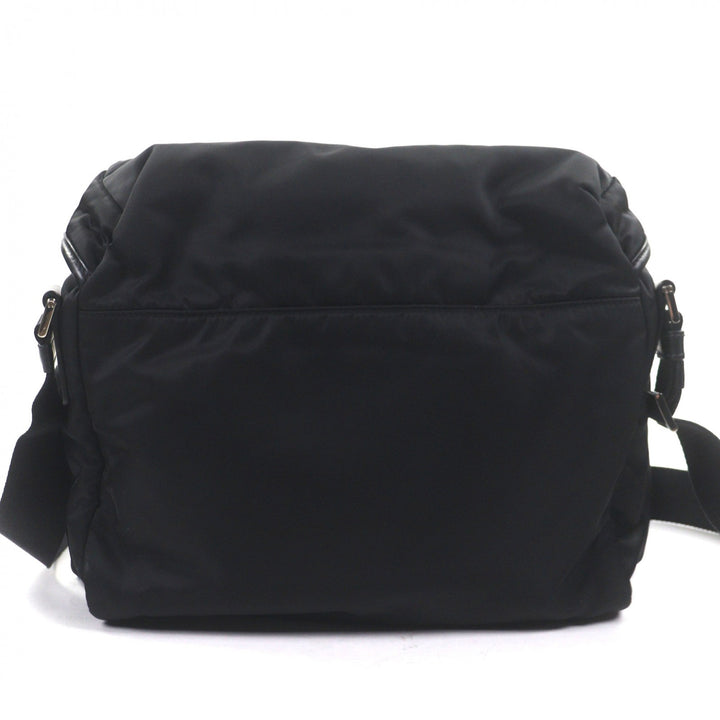 Very Good PRADA Shoulder Bag black Nylon mens 2VD062