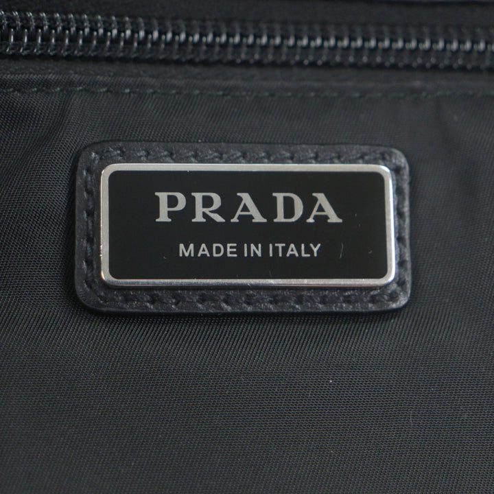 Very Good PRADA Shoulder Bag black Nylon mens 2VD062