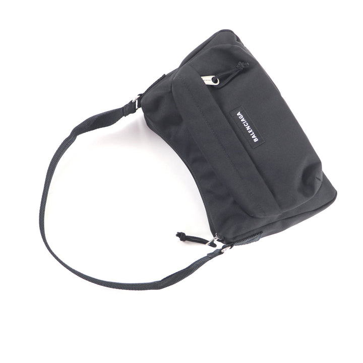 Excellent BALENCIAGA Shoulder Bag black Nylon Women 787574