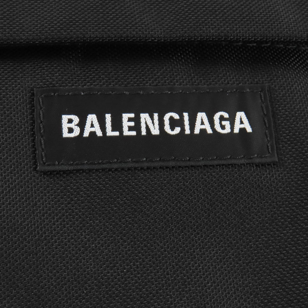 Excellent BALENCIAGA Shoulder Bag black Nylon Women 787574