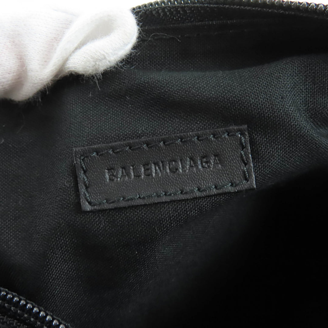 Excellent BALENCIAGA Shoulder Bag black Nylon Women 787574