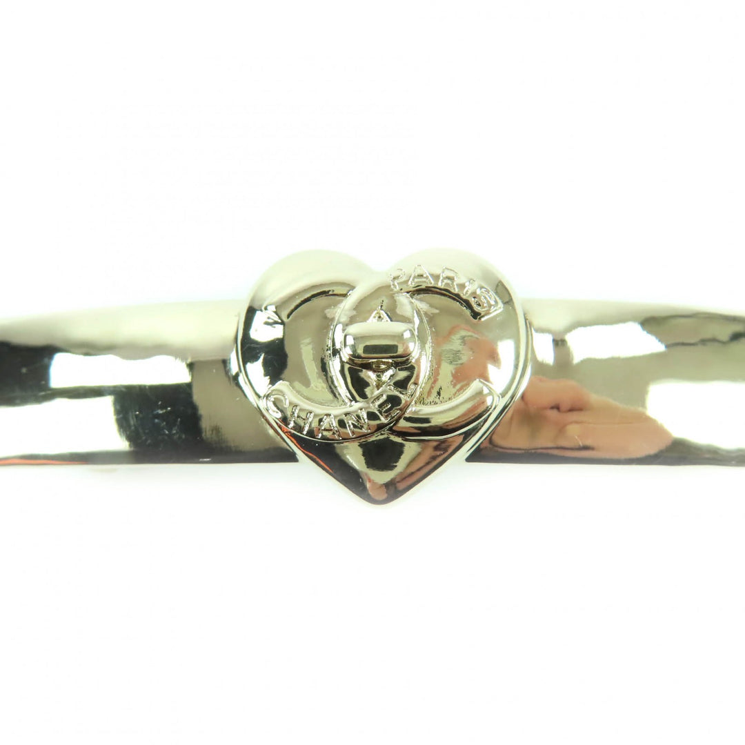 Great CHANEL Valletta COCO Mark Heart gold Women B22B AB9124