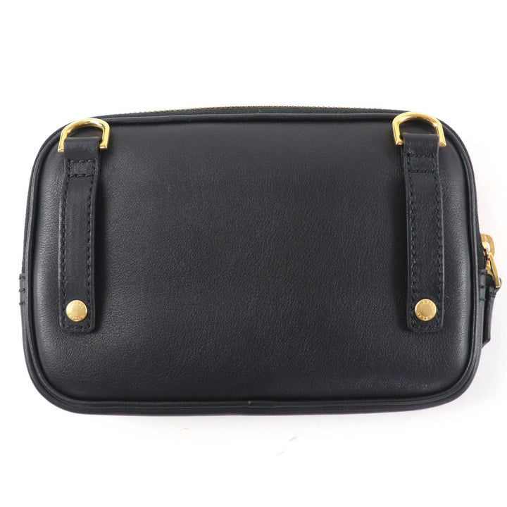 Pristine BALLY Shoulder Bag CHADD.I 3-way leather handbag Brown leather 6300179