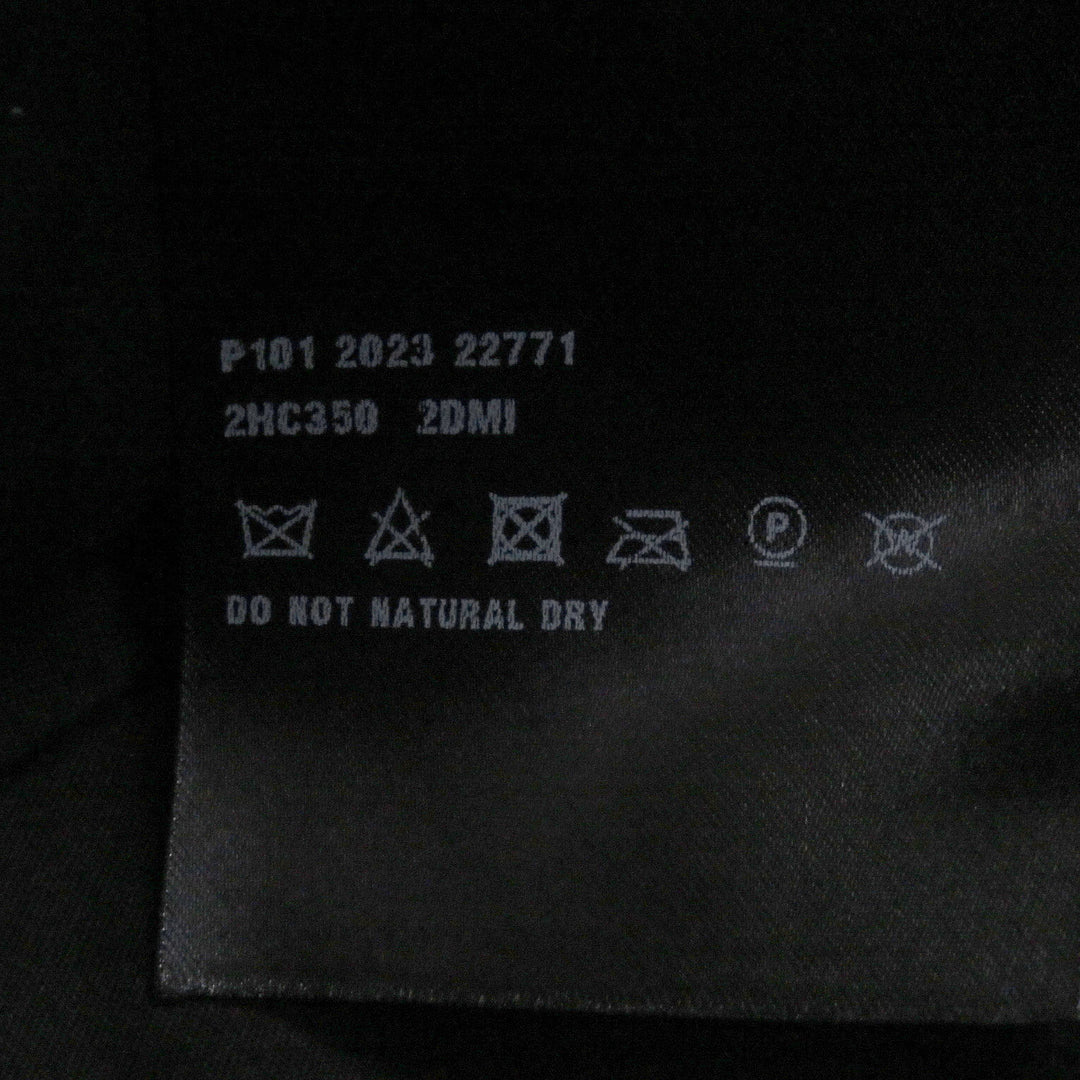 Excellent PRADA hat Re-Nylon Triangle Logo Triangle Plate Bucket black L 2HC350