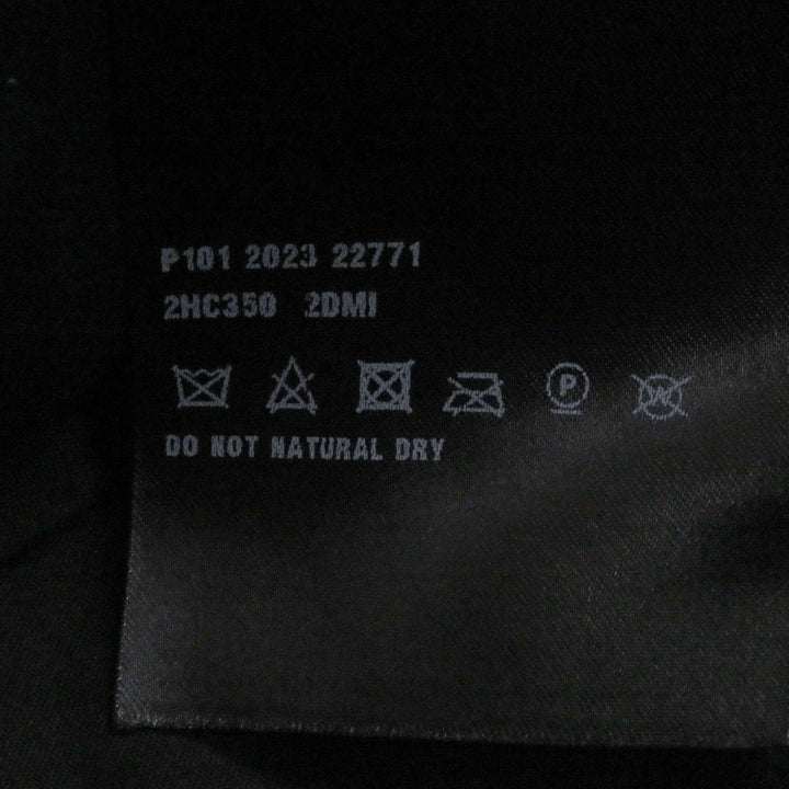 Excellent PRADA hat Re-Nylon Triangle Logo Triangle Plate Bucket black L 2HC350