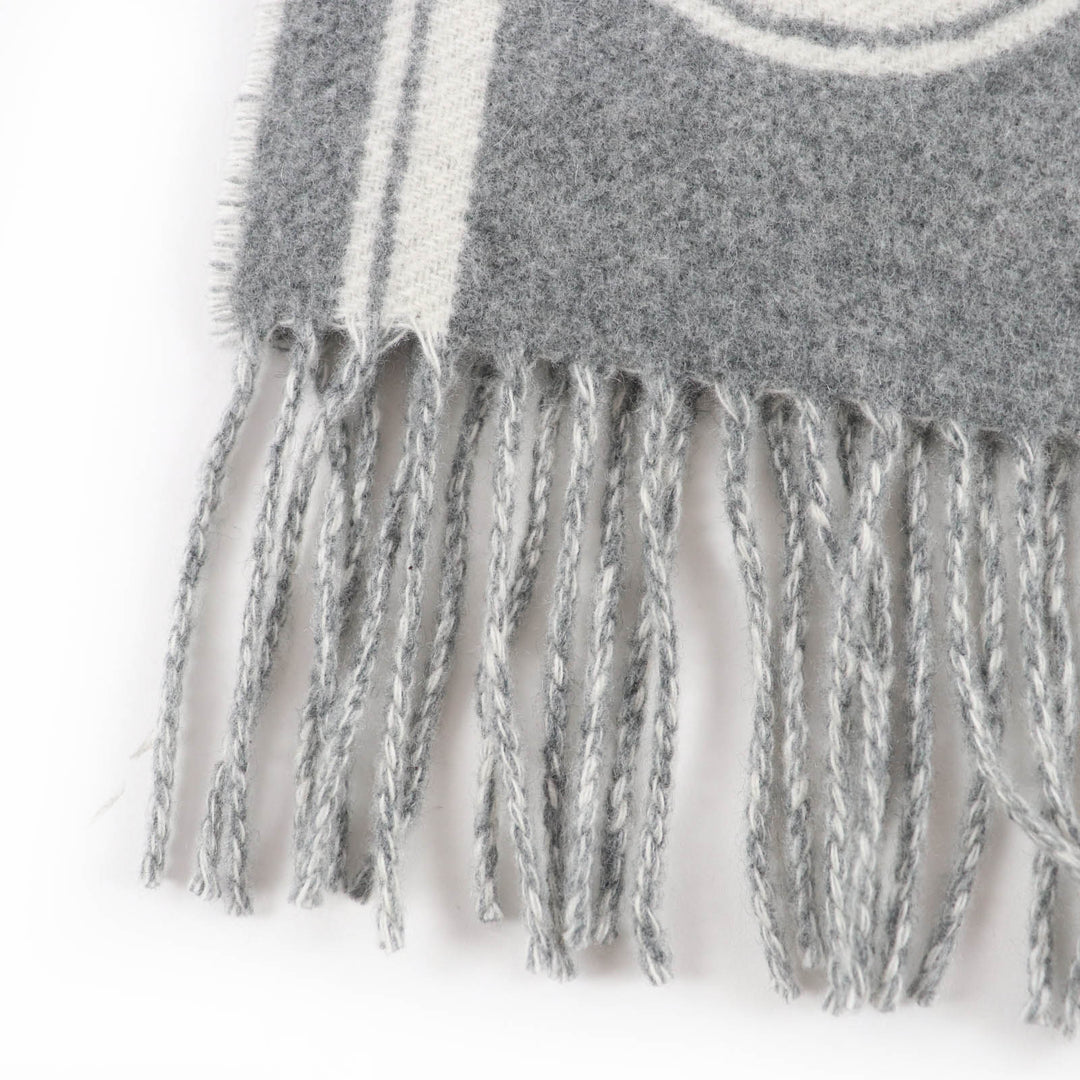 Great HERMES Scarf Bande de Repo cashmere Women