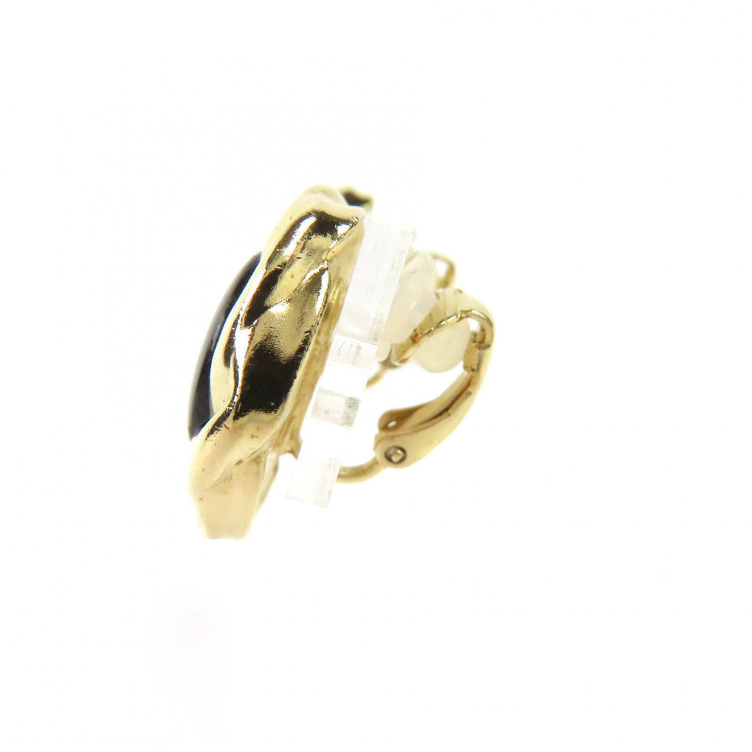 Great CHANEL Earring gold Women A22A