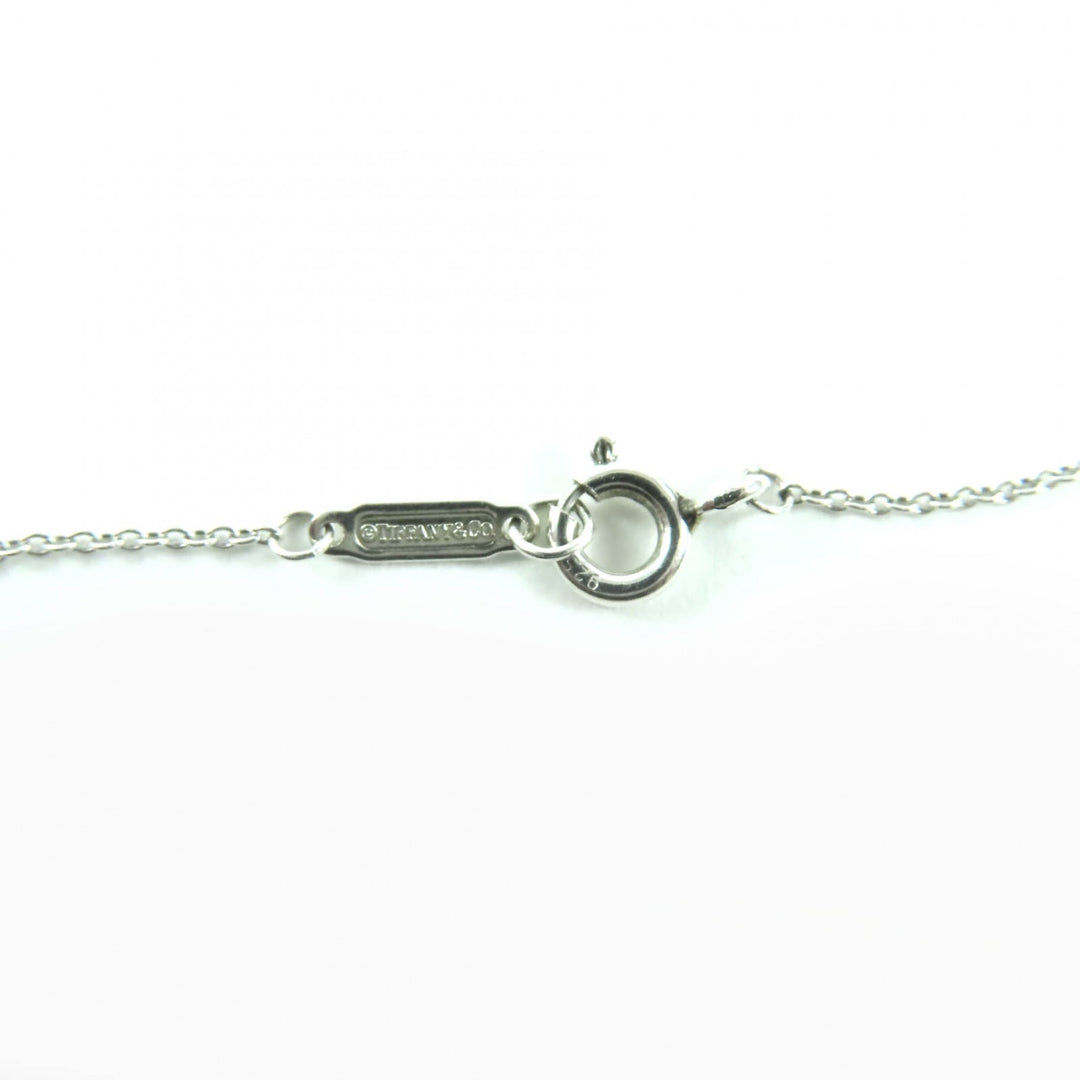 Very Good TIFFANY&Co. Necklace 1837 Interlocking Circle Silver 925 Women