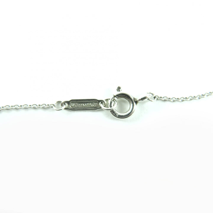 Very Good TIFFANY&Co. Necklace 1837 Interlocking Circle Silver 925 Women