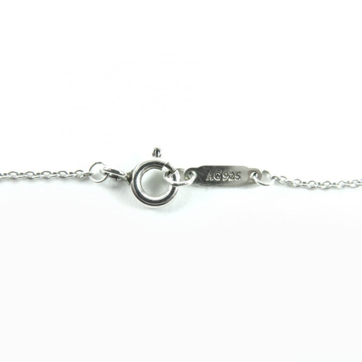 Very Good TIFFANY&Co. Necklace 1837 Interlocking Circle Silver 925 Women