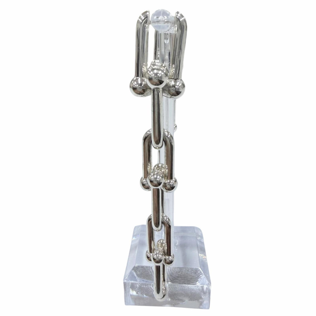 Excellent TIFFANY&Co. Pierce Graduated Link Pierce Silver AG925 Women