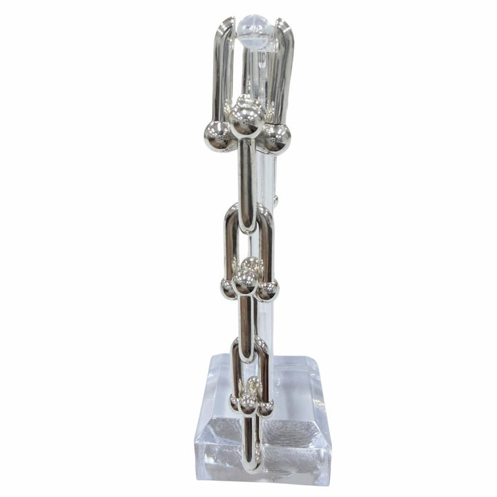Excellent TIFFANY&Co. Pierce Graduated Link Pierce Silver AG925 Women