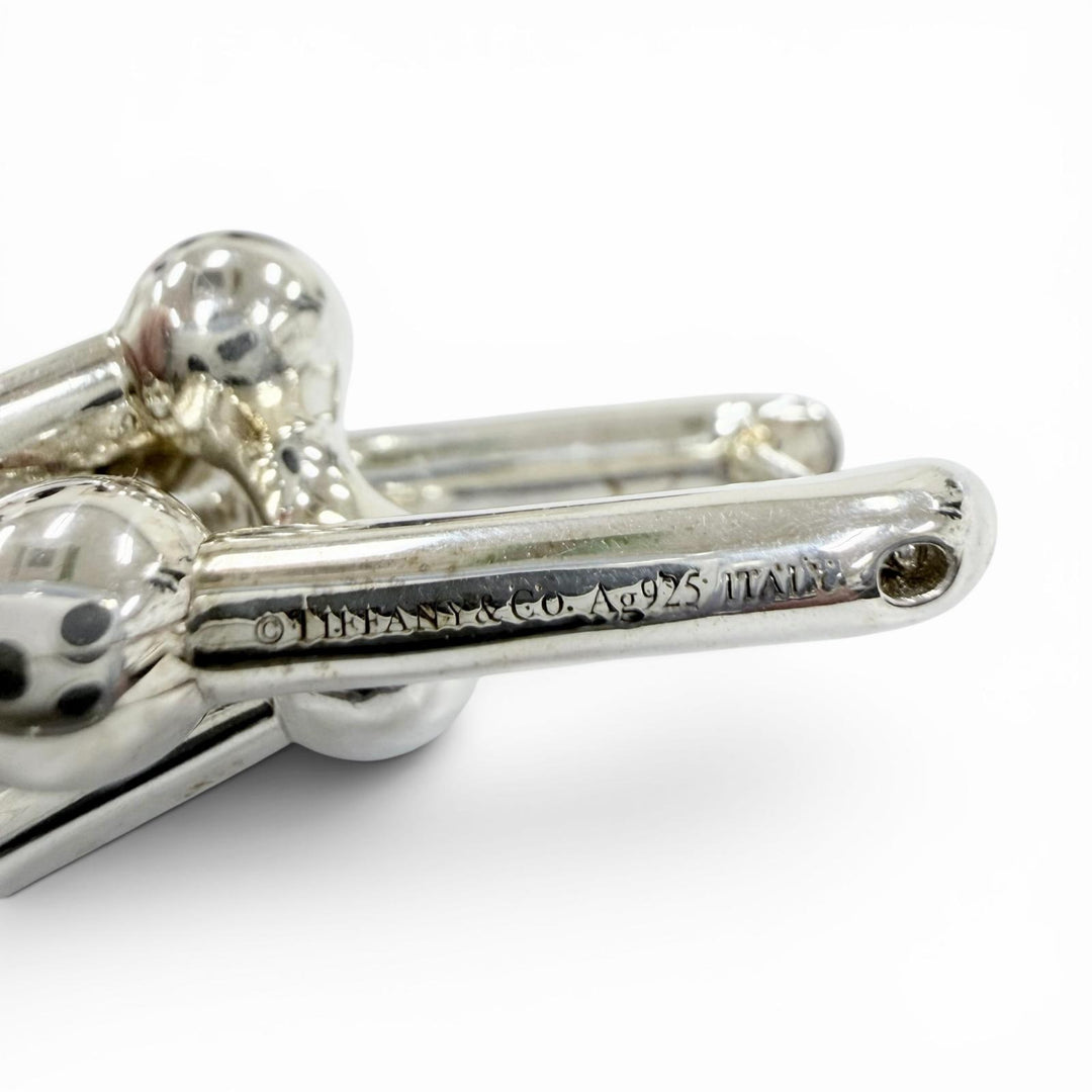 Excellent TIFFANY&Co. Pierce Graduated Link Pierce Silver AG925 Women