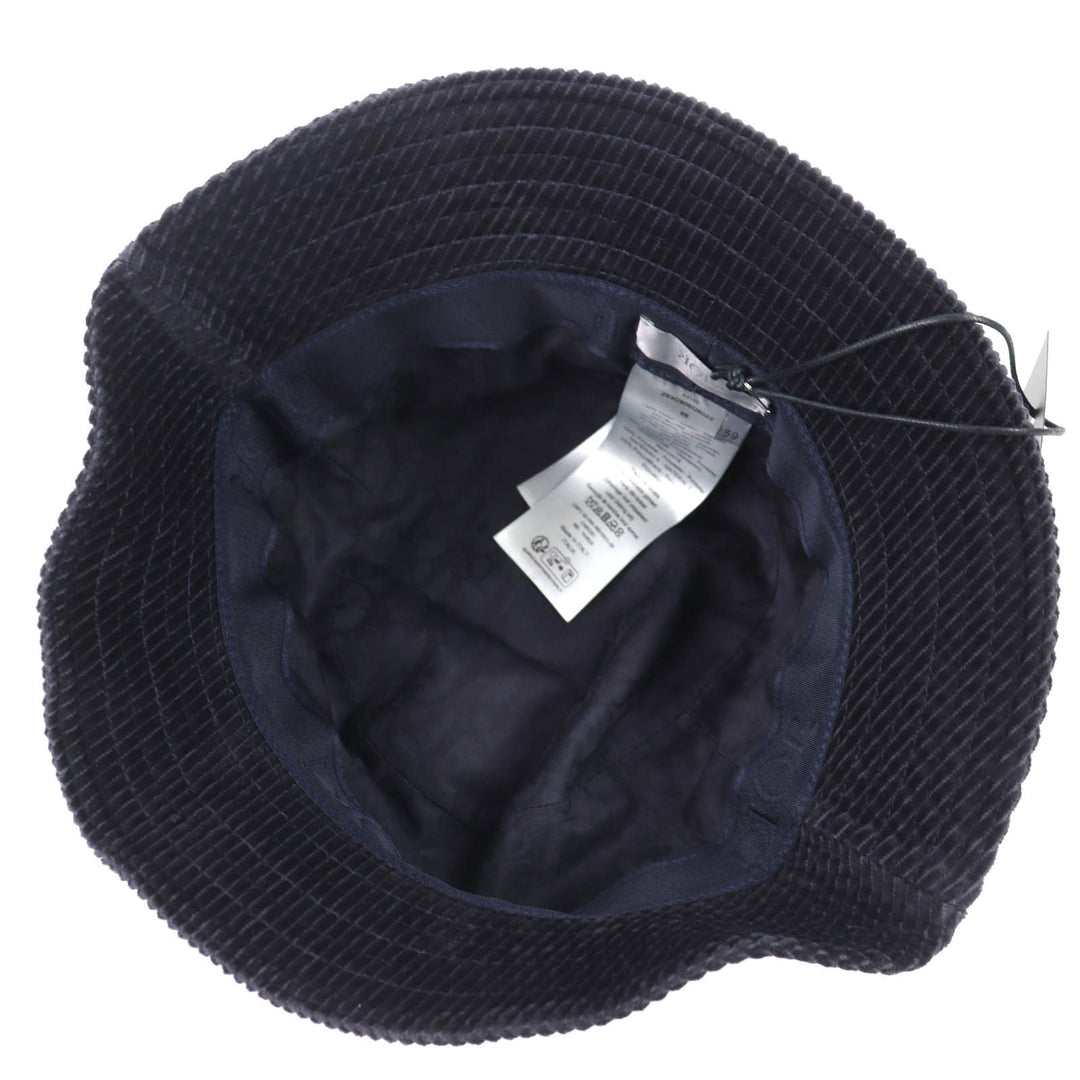 Pristine DIOR Diamond CD logo oblique lining corduroy bucket hat 293C906Q6022