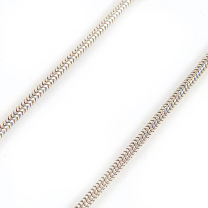 Excellent TIFFANY&Co. Necklace Lariat Necklace Snake Bone Rare Silver SV925