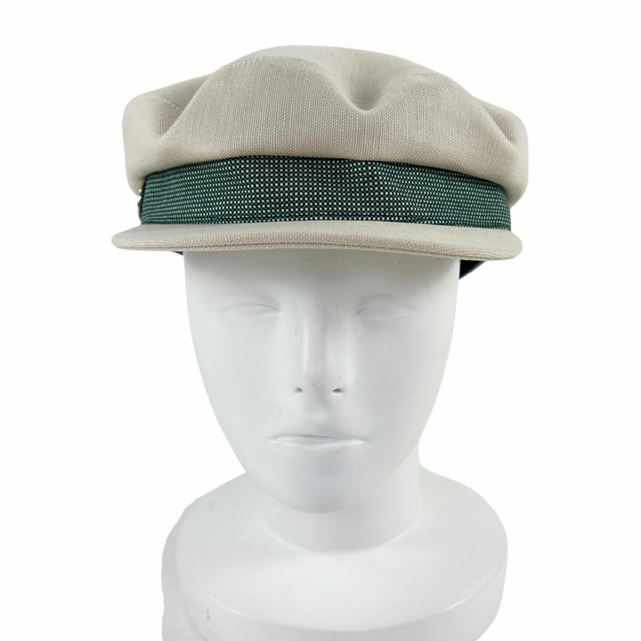 Great HERMES Casquette Kaval Pop Ivory Hemp Women
