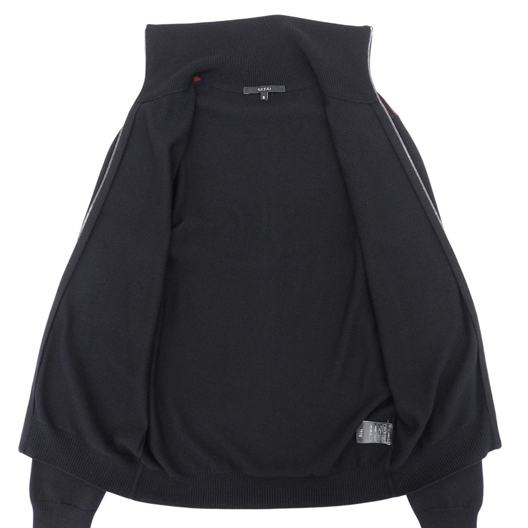 Excellent GUCCI knit black wool mens S