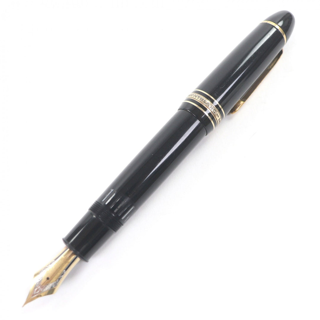 Very Good MONTBLANC fountain pen Meisterstück 149 70-80s black 18K