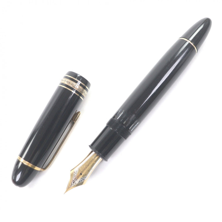 Very Good MONTBLANC fountain pen Meisterstück 149 70-80s black 18K