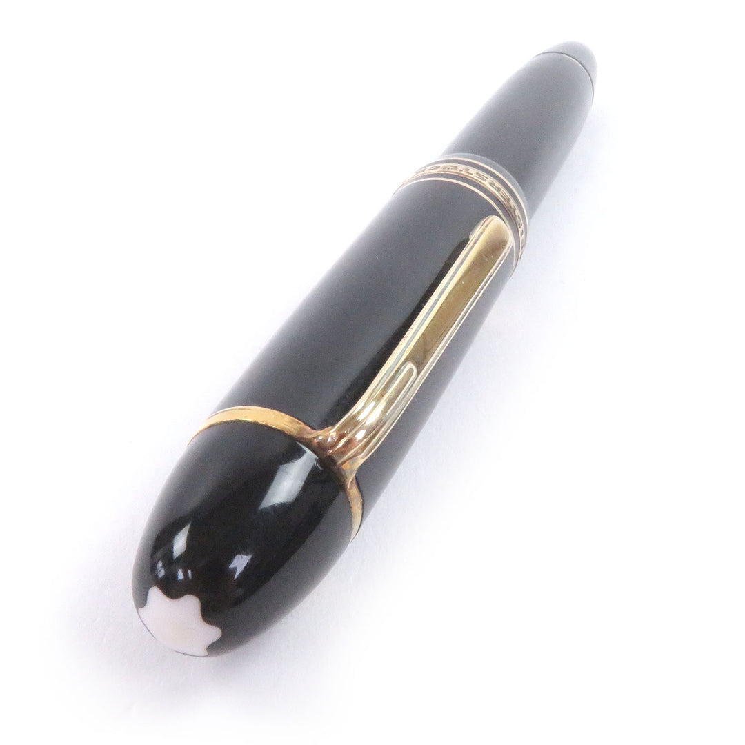 Very Good MONTBLANC fountain pen Meisterstück 149 70-80s black 18K