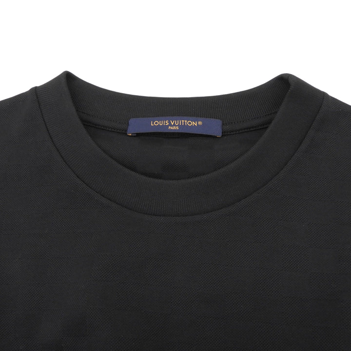 Excellent LOUIS VUITTON Short sleeve T-shirt black cotton mens S