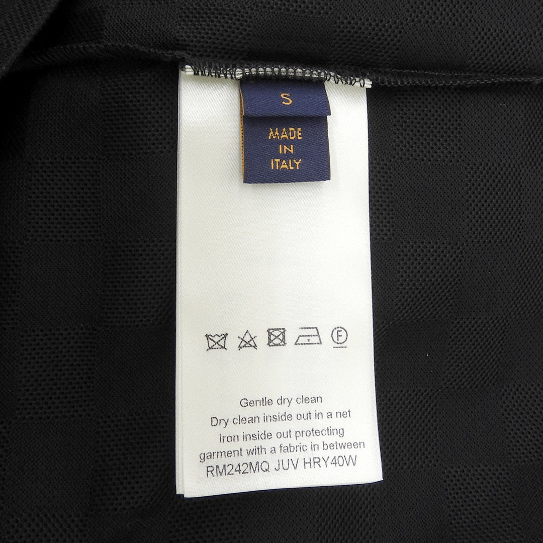 Excellent LOUIS VUITTON Short sleeve T-shirt black cotton mens S