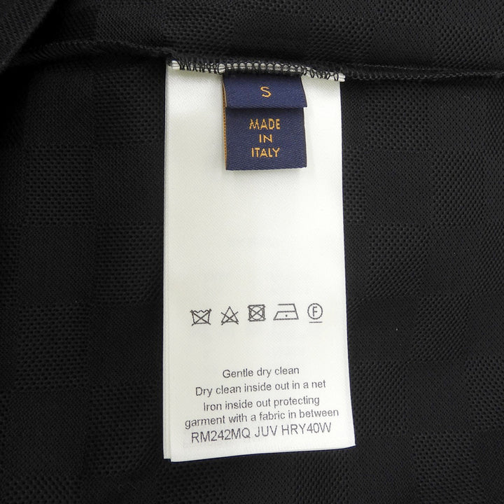 Excellent LOUIS VUITTON Short sleeve T-shirt black cotton mens S