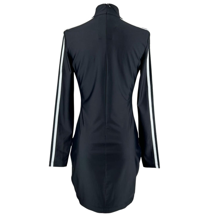 Pristine BALENCIAGA×adidas one piece tight black Nylon Women 38 728939