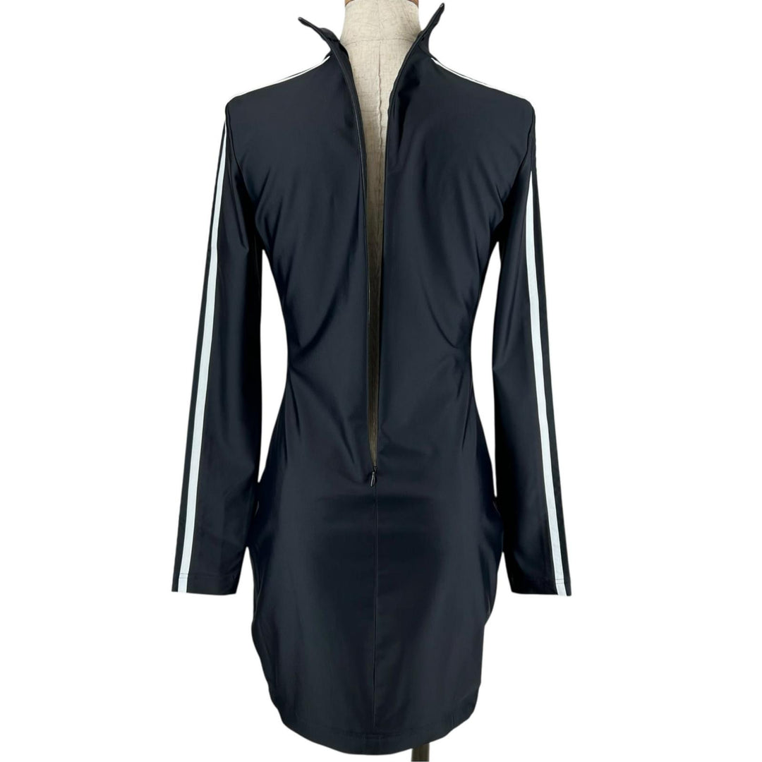 Pristine BALENCIAGA×adidas one piece tight black Nylon Women 38 728939