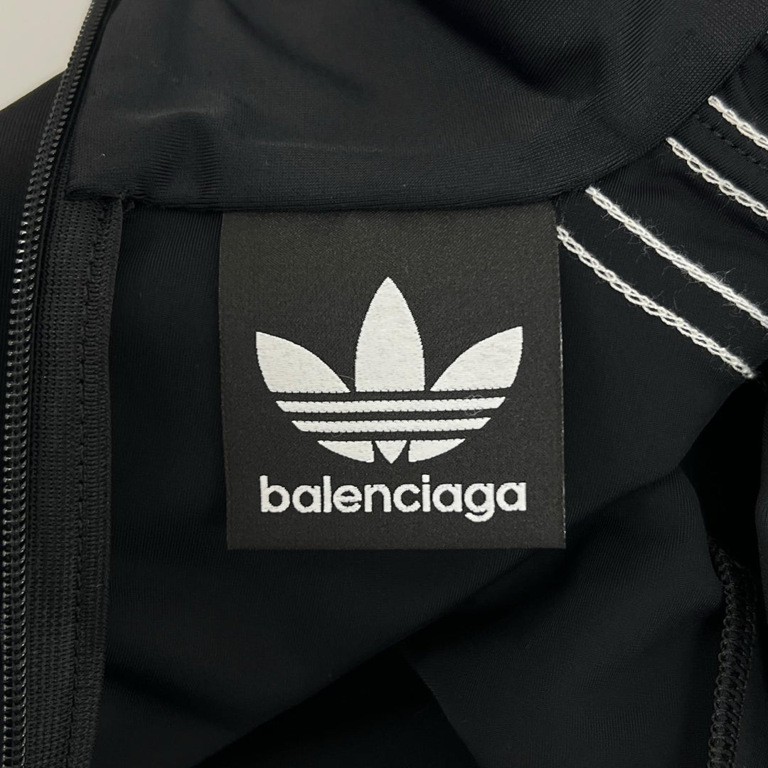 Pristine BALENCIAGA×adidas one piece tight black Nylon Women 38 728939