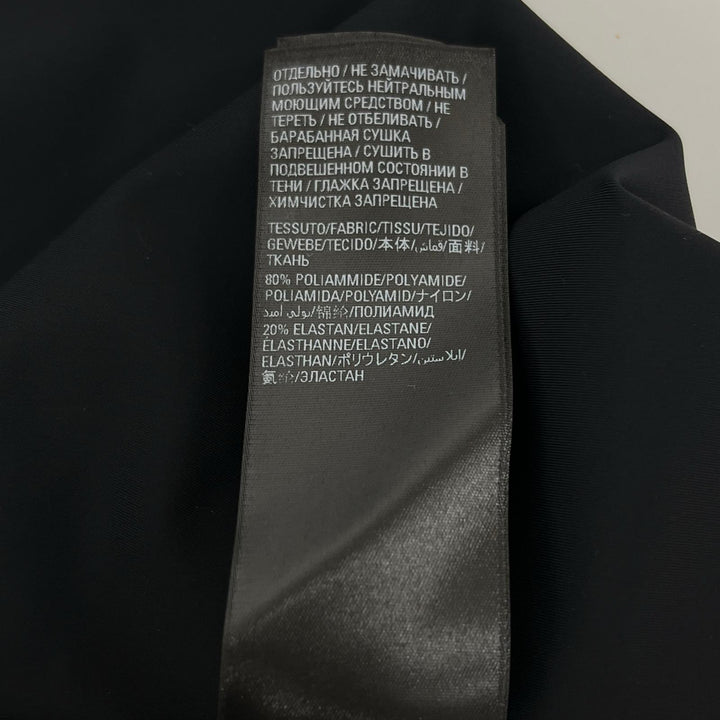 Pristine BALENCIAGA×adidas one piece tight black Nylon Women 38 728939