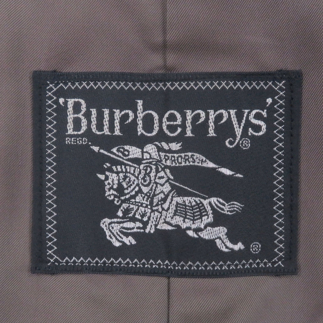 Very Good Burberrys coat khaki wool mens