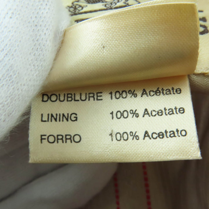 Excellent HERMES coat H logo belt loop wrap coat light brown wool Women