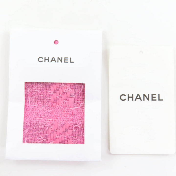 Excellent CHANEL Tweed skirt runway wear pink cotton Women 36 24P P76729V68549