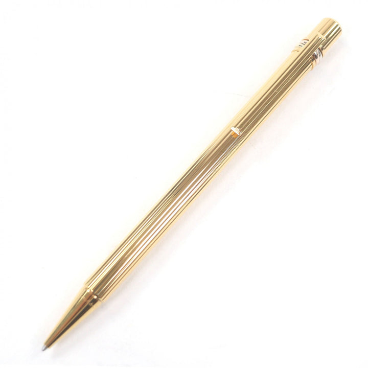 Great Cartier Ballpoint pen Trinity Twist Type gold mens